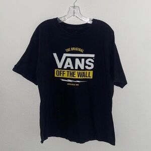 Vans top short sleeve graphic tee oversized y2k vintage grunge street wear shirt